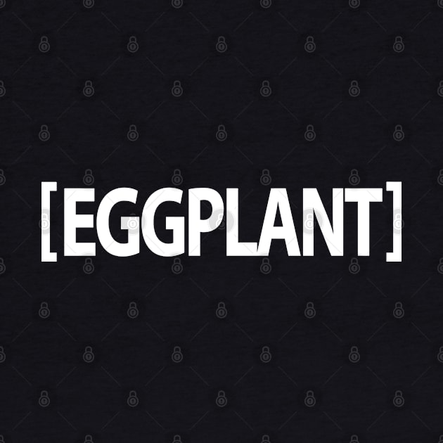 Eggplant Emoji Design by GreenGuyTeesStore